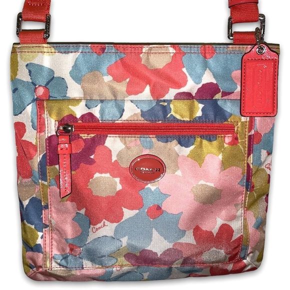 Coach Handbags - Coach Floral Crossbody- The Getaway- F30021